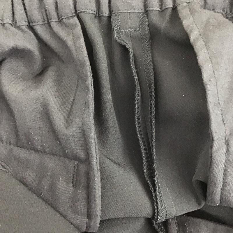 スライ SLY パンツ スラックス 030FSR31-2520 TUCK TAPERED PT テーパードパンツ センタープレス 2 無地 黒 / ブラック /  レディース USED 古着 中古 10109485
