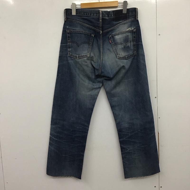 リーバイス Levi s パンツ デニム、ジーンズ デニムパンツ ワイドパンツ カジュアルパンツ 31インチ 無地 インディゴ / インディゴ /  メンズ USED 古着 中古 10148375