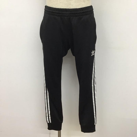 アディダス adidas ボトムス ボトムス cw1275 アディカラークラシックスSSTトラックパンツ ジャージ カジュアルパンツ S ロゴ、文字 黒 / ブラック /  メンズ USED 古着 中古 10109765