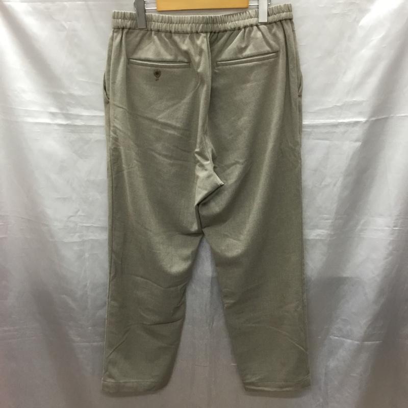 グローバルワーク GLOBAL WORK ボトムス ボトムス GW121203AD ワイド テーパードパンツ イージーパンツ L 無地 ベージュ / ベージュ /  メンズ USED 古着 中古 10116103