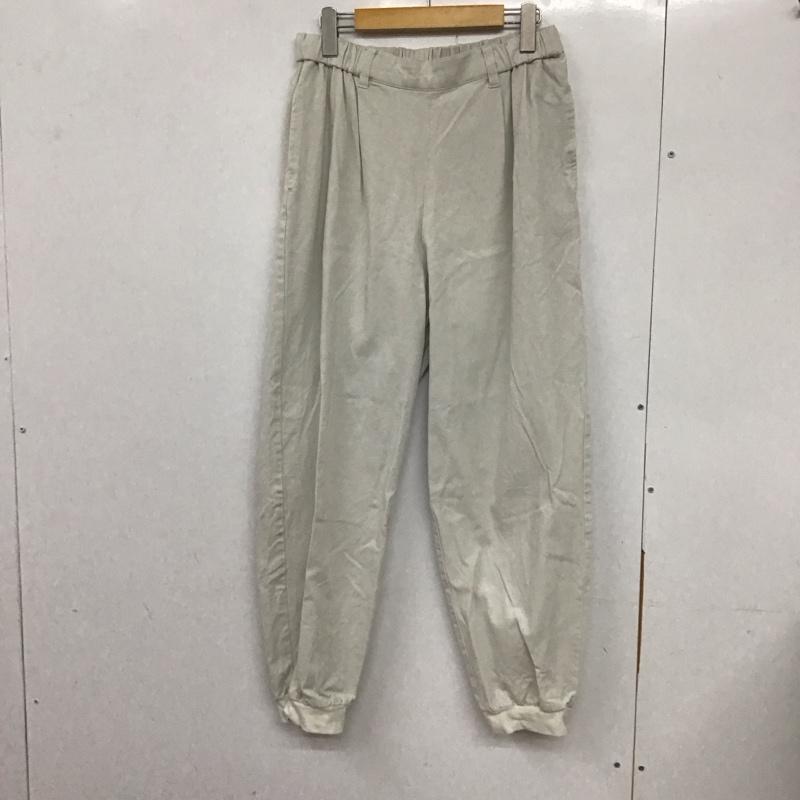 スタディオクリップ studio CLIP ボトムス ボトムス L 無地 オフホワイト / オフホワイト /  レディース USED 古着 中古 10133429