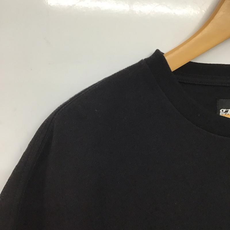ゲンザイ genzai Tシャツ 半袖 半袖カットソー プリントTシャツ クルーネックカットソー L ロゴ、文字 黒 / ブラック /  メンズ USED 古着 中古 10146210
