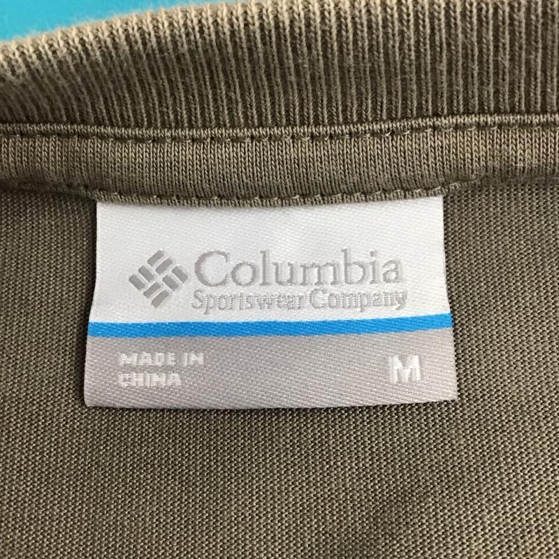 コロンビア Columbia Tシャツ 半袖 123 PM6871 Imperial Park Graphic SS Tee バックプリント M ロゴ、文字 灰 / グレー /  メンズ USED 古着 中古 10113922