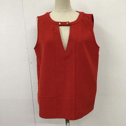 ザラ ZARA トップス トップス 2753 223 600 ノースリーブ M 無地 赤 / レッド /  レディース USED 古着 中古 10114458