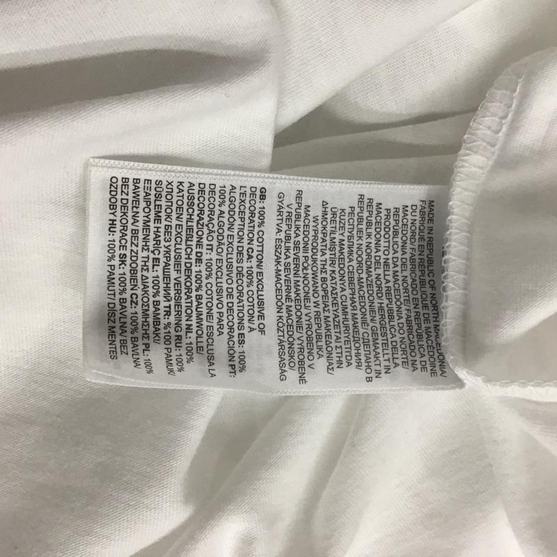 ザノースフェイス THE NORTH FACE Tシャツ 半袖 NF0A87NUFN41 XL ロゴ、文字 X プリント 白 / ホワイト /  メンズ USED 古着 中古 10132500