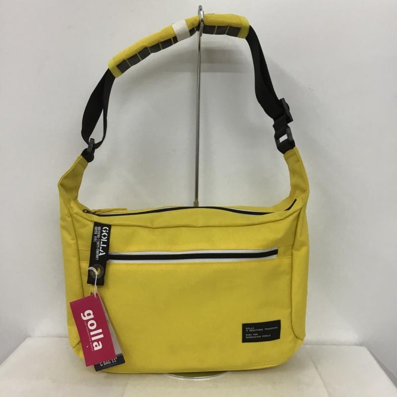 ゴッラ GOLLA ショルダーバッグ ショルダーバッグ Milarca11 G1451 タグ付き ロゴ、文字 黄 / イエロー /  メンズ USED 古着 中古 10132730