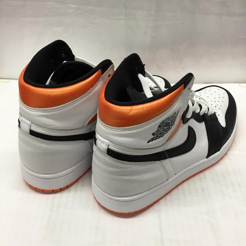 ナイキ NIKE スニーカー スニーカー 555088-180 AIR JORDAN 1 RETRO HIGH OG 29cm 29.0cm ロゴ、文字 白 / ホワイト / X 黒 / ブラック / X 橙 / オレンジ /  メンズ USED 古着 中古 10112498