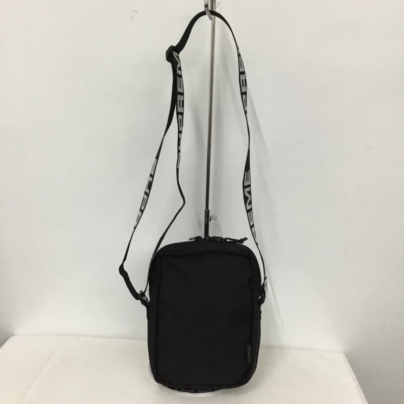 シュプリーム Supreme ショルダーバッグ ショルダーバッグ 18SS Shoulder Bag ロゴ、文字 黒 / ブラック /  メンズ USED 古着 中古 10145846