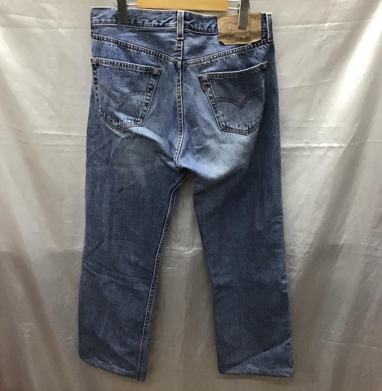 リーバイストラウスアンドコー Levi Strauss & co. パンツ デニム、ジーンズ デニムパンツ ストレートパンツ ワイドパンツ カジュアルパンツ 98年製 USA製 34 無地 インディゴ / インディゴ /  メンズ USED 古着 中古 10117441