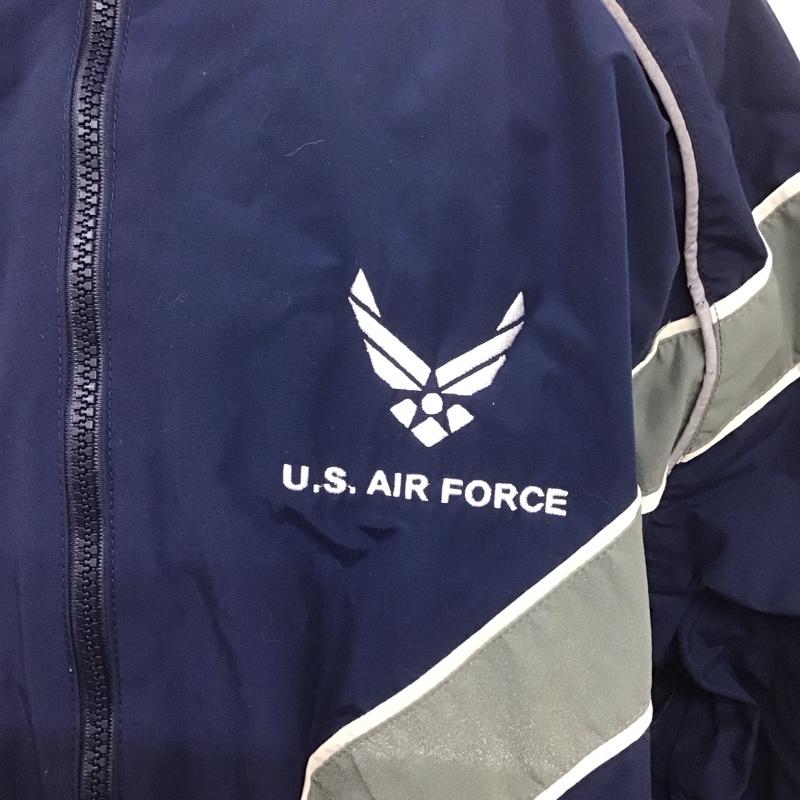 古着 USED ジャケット、上着 ジャンパー、ブルゾン U.S.AIR FORCE M 無地 紺 / ネイビー /  メンズ USED 古着 中古 10106266
