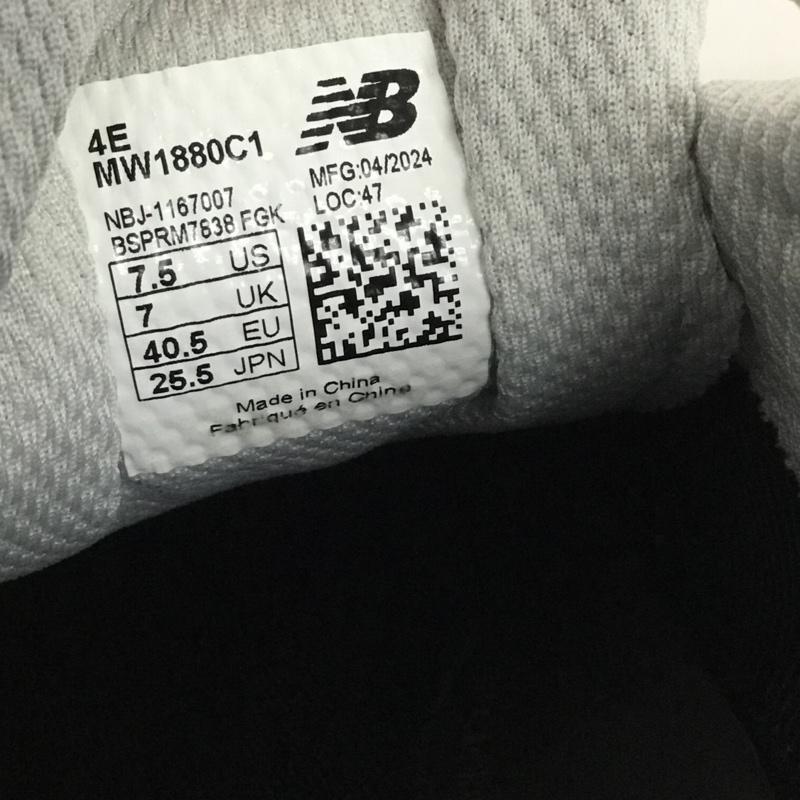 ニューバランス New Balance スニーカー スニーカー MW1880C1 ウォーキング 25.5cm 25.5cm ロゴ、文字 灰 / グレー /  メンズ USED 古着 中古 10124873