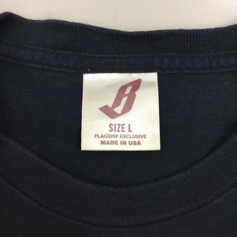 ビリオネア・ボーイズ・クラブ BILLIONAIRE BOYS CLUB Tシャツ 半袖 L プリント 黒 / ブラック /  メンズ USED 古着 中古 10111937
