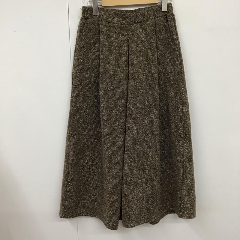 コエ koe パンツ ワークパンツ、ペインターパンツ ワイドパンツ カジュアルパンツ ガチョウパンツ FREE 無地 茶 / ブラウン /  レディース USED 古着 中古 10122798