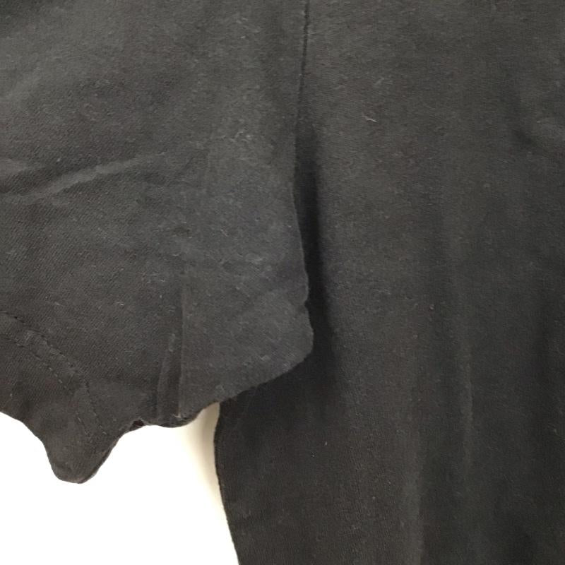トミーヒルフィガー TOMMY HILFIGER Tシャツ 半袖 半袖カットソー プリントTシャツ クルーネックカットソー XL プリント 黒 / ブラック /  メンズ USED 古着 中古 10134924