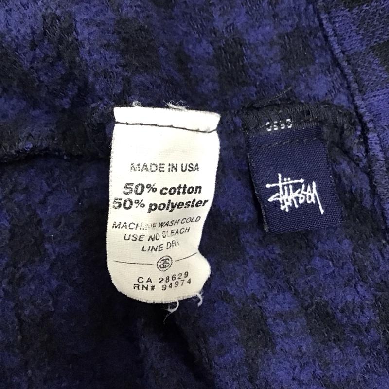 ステューシー STUSSY シャツ、ブラウス 長袖 長袖シャツ カラーシャツ ポケットシャツ 長袖カットソー チェックシャツ L チェック マルチカラー / マルチカラー /  メンズ USED 古着 中古 10117436
