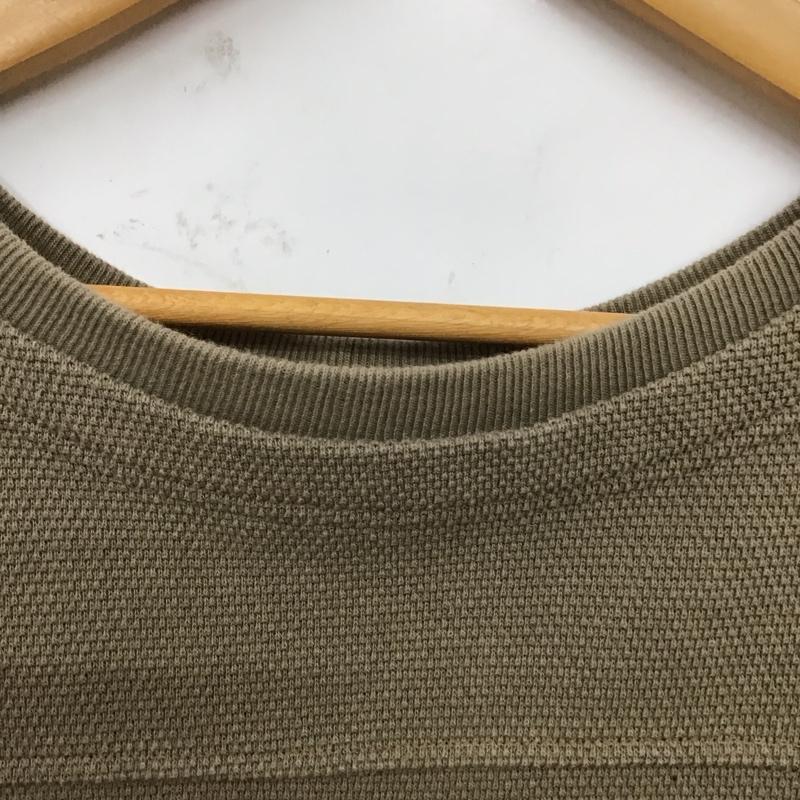 テンダーロイン TENDERLOIN Tシャツ 長袖 半袖カットソー プリントTシャツ クルーネックカットソー 長袖カットソー XL ロゴ、文字 茶 / ブラウン /  メンズ USED 古着 中古 10130033