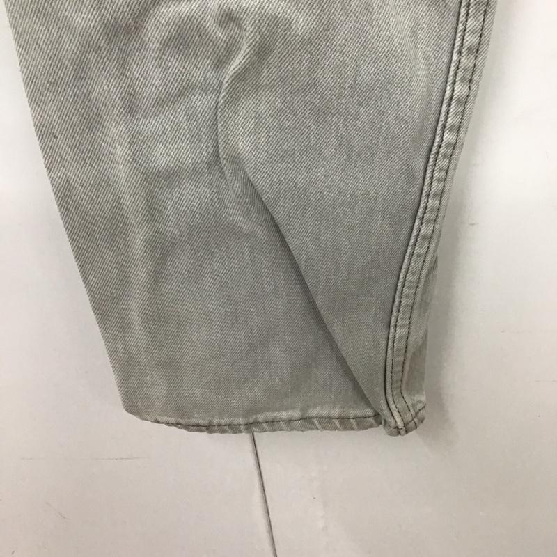 リーバイス Levi s パンツ デニム、ジーンズ デニムパンツ ストレートパンツ スリムパンツ 501 80s 89年 アメリカ製 31インチ 無地 灰 / グレー /  メンズ USED 古着 中古 10114694