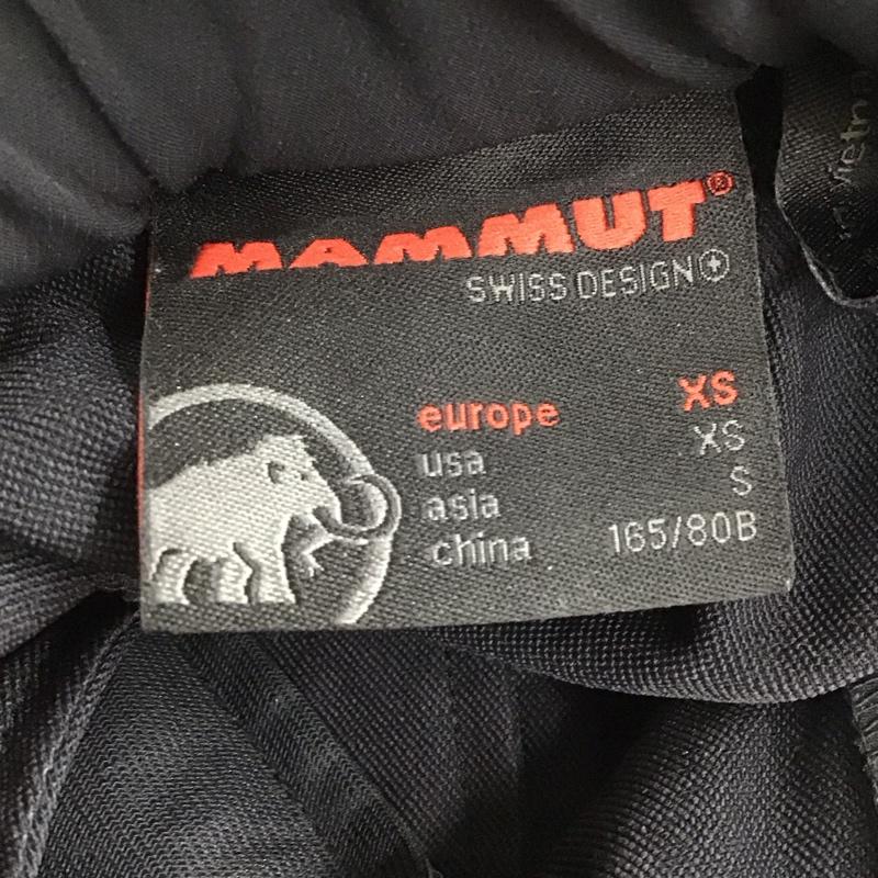 マムート Mammut パンツ ワークパンツ、ペインターパンツ 1020-09760 ソフテックトレッカーズパンツ スリムパンツ ストレッチパンツ XS ロゴ、文字 黒 / ブラック /  メンズ USED 古着 中古 10137622