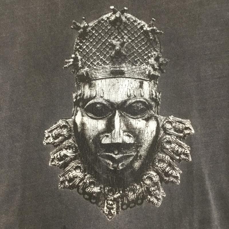 ユニオン UNION カットソー 長袖 UNION ORIGINAL CIVILIZED L/S TEE ユニオン ロンT 5 プリント 黒 / ブラック /  メンズ USED 古着 中古 10149686