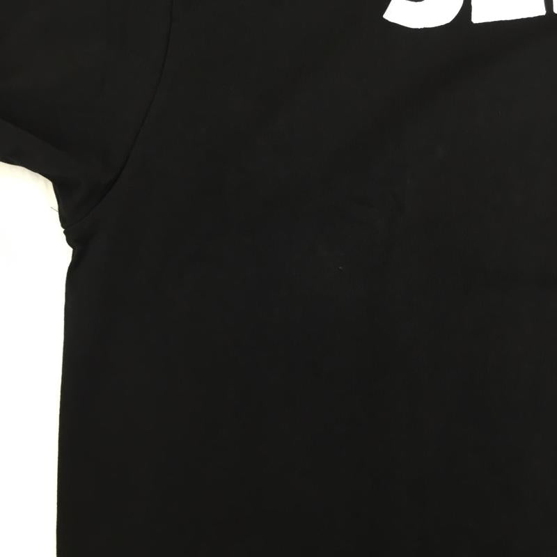 シーシー SEE SEE Tシャツ 半袖 リフレクター NEW FL BIGTEE L ロゴ、文字 黒 / ブラック /  メンズ USED 古着 中古 10151109