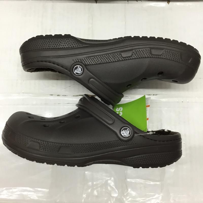 クロックス crocs サンダル サンダル 16244-22Z Ralen lined Clog 25cm 25.0cm 無地 茶 / ブラウン /  メンズ USED 古着 中古 10120441