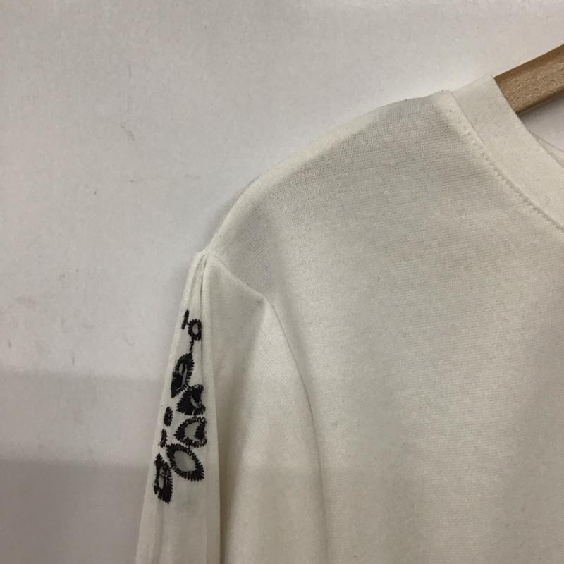 レプシィム LEPSIM カットソー 長袖 FREE 無地 白 / ホワイト /  レディース USED 古着 中古 10143502