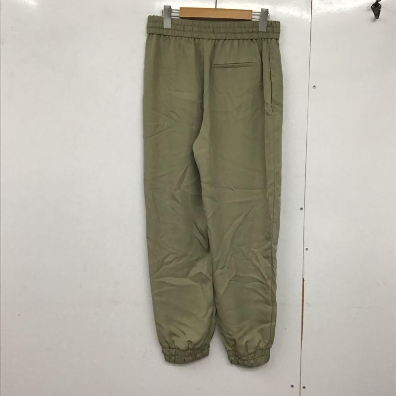 ザラ ZARA パンツ ワークパンツ、ペインターパンツ ワークパンツ ワイドパンツ カジュアルパンツ M 無地 カーキ / カーキ /  レディース USED 古着 中古 10142660