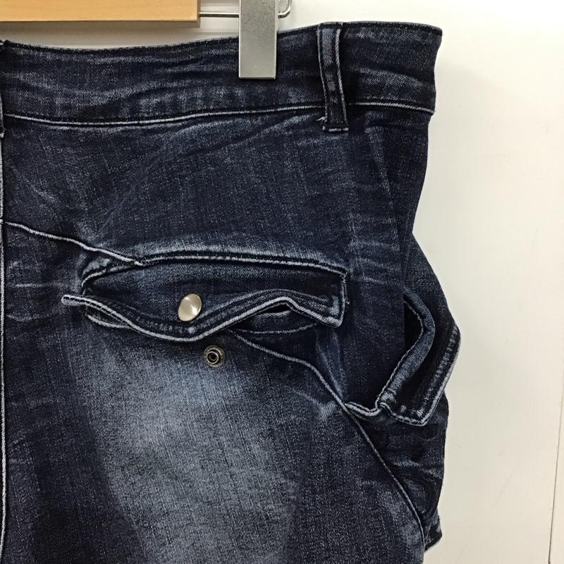ミヤビムスビ 雅結 パンツ デニム、ジーンズ デニムパンツ スリムパンツ カジュアルパンツ ストレッチパンツ 36インチ 刺繍 インディゴ / インディゴ /  メンズ USED 古着 中古 10149768