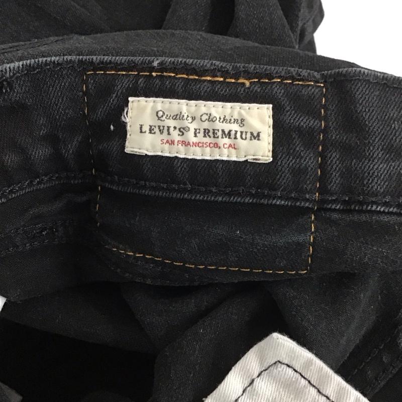 リーバイストラウスアンドコー Levi Strauss & co. パンツ デニム、ジーンズ デニムパンツ スリムパンツ ジーンズ カジュアルパンツ ストレートパンツ 32インチ 無地 黒 / ブラック /  メンズ USED 古着 中古 10110205