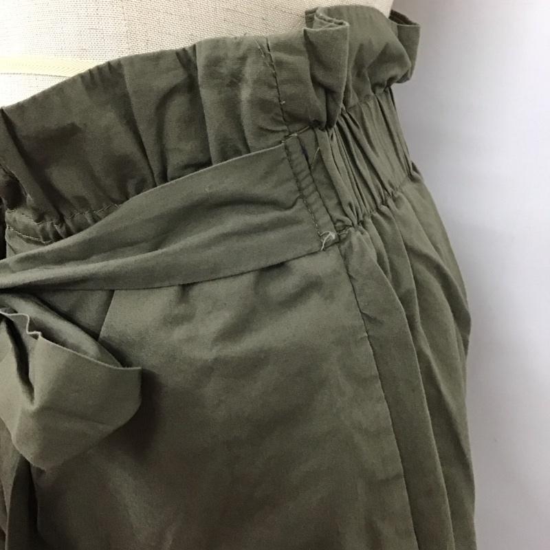 ザラ ZARA ボトムス ボトムス 753 040 505 ジョガーパンツ S 無地 カーキ / カーキ /  レディース USED 古着 中古 10112985