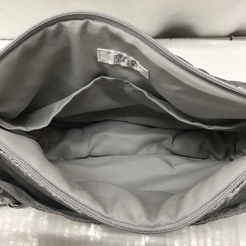 ローリーズファーム LOWRYS FARM ショルダーバッグ ショルダーバッグ LF823095PD ハーフムーンショルダーBAG 無地 銀 / シルバー /  レディース USED 古着 中古 10116446