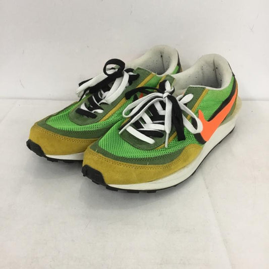 ナイキ NIKE スニーカー スニーカー BV0073-300 LD WAFFLE SACAI 26cm 26.0cm ロゴ、文字 白 / ホワイト / X 黄 / イエロー / X 薄緑 / ライトグリーン / X 青 / ブルー / X 橙 / オレンジ /  メンズ USED 古着 中古 10138334
