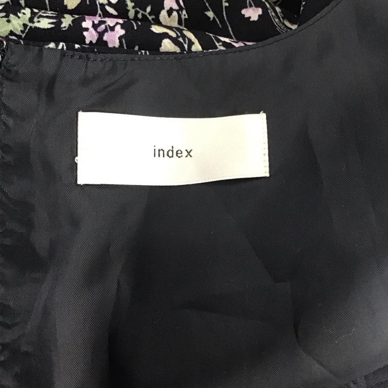 インデックス index ワンピース ロングスカート 半袖ロングワンピース 総柄 花柄 フレアスカート M 総柄 マルチカラー / マルチカラー /  メンズ USED 古着 中古 10111501