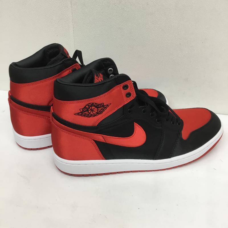 ナイキ NIKE スニーカー スニーカー WMNS AIR JORDAN 1 RETRO HIGH OG ウィメンズ エア ジョーダン 1 レトロ ハイ FD4810-061 29.0cm ロゴ、文字 黒 / ブラック / X 赤 / レッド /  メンズ USED 古着 中古 10101840