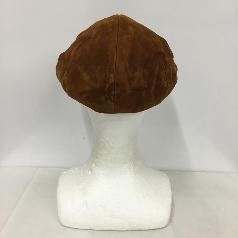 ゲンテン genten 帽子 キャップ dan genten キャスケット 無地 茶 / ブラウン /  メンズ USED 古着 中古 10143663