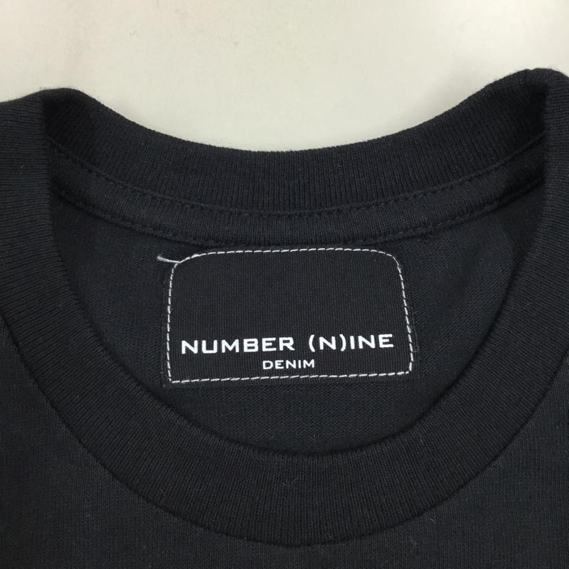 ナンバーナイン NUMBER (N)INE Tシャツ 半袖 S 無地 黒 / ブラック /  メンズ USED 古着 中古 10111899