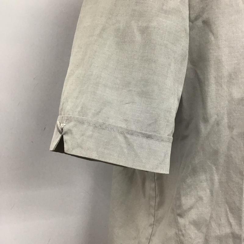 ナンバーナイン NUMBER (N)INE シャツ、ブラウス 半袖 無地 灰 / グレー /  メンズ USED 古着 中古 10117214