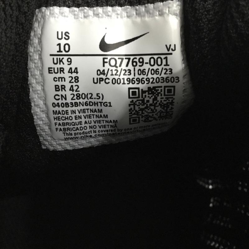 ナイキ NIKE スニーカー スニーカー FQ7769-001 ランニングシューズ Interact Run 28cm 28.0cm ロゴ、文字 黒 / ブラック /  メンズ USED 古着 中古 10149999