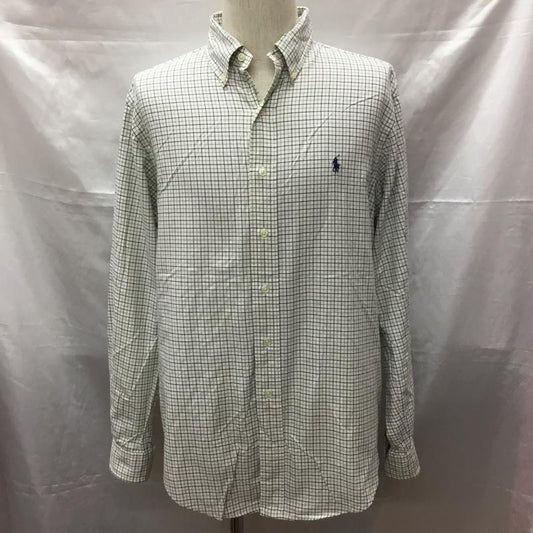 ラルフローレン RALPHLAUREN シャツ、ブラウス 長袖 長袖シャツ チェックシャツ カラーシャツ 長袖カットソー M チェック マルチカラー / マルチカラー /  メンズ USED 古着 中古 10113323