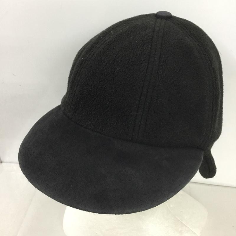 エンダースキーマ Hender Scheme 帽子 キャップ fleece ear cap フリース 耳当て 無地 黒 / ブラック /  メンズ USED 古着 中古 10144358