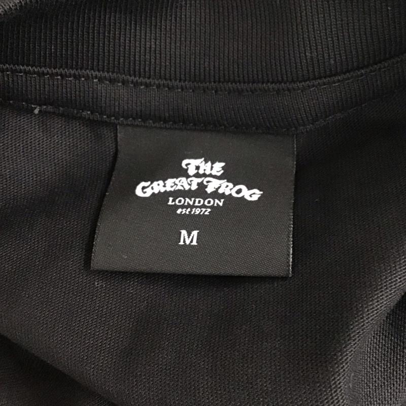 ザグレートフロッグ THEGREATFROG Tシャツ 半袖 TOKYO クルーネック M ロゴ、文字 黒 / ブラック /  メンズ USED 古着 中古 10111574