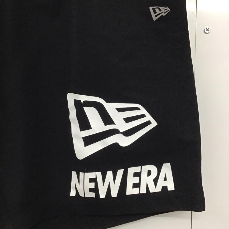 ニューエラ NEW ERA パンツ ショートパンツ ショートパンツ ハーフパンツ カジュアルパンツ スポーツウェア XL ロゴ、文字 黒 / ブラック /  メンズ USED 古着 中古 10141783