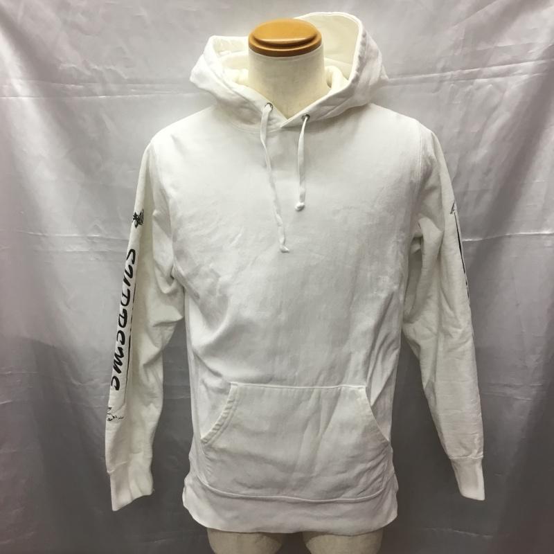 シュプリーム Supreme パーカー 長袖 16AW RoseHoodedSweatshirt フーデッドスウェットパーカー プルオーバー M ロゴ、文字 白 / ホワイト /  メンズ USED 古着 中古 10111924