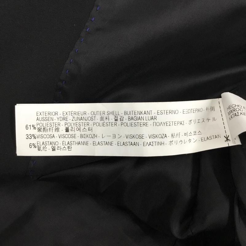 ザラ ZARA ジャケット、上着 ジャケット、ブレザー カジュアルジャケット カラージャケット ポケットジャケット アウター 無地 黒 / ブラック /  メンズ USED 古着 中古 10109579