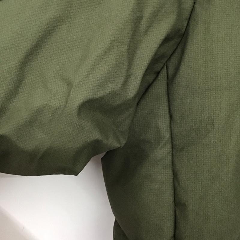 ザノースフェイス THE NORTH FACE ジャケット、上着 ジャンパー、ブルゾン nd91950 バルトロライトダウンジャケット アウター L ロゴ、文字 黒 / ブラック / X カーキ / カーキ /  メンズ USED 古着 中古 10143618
