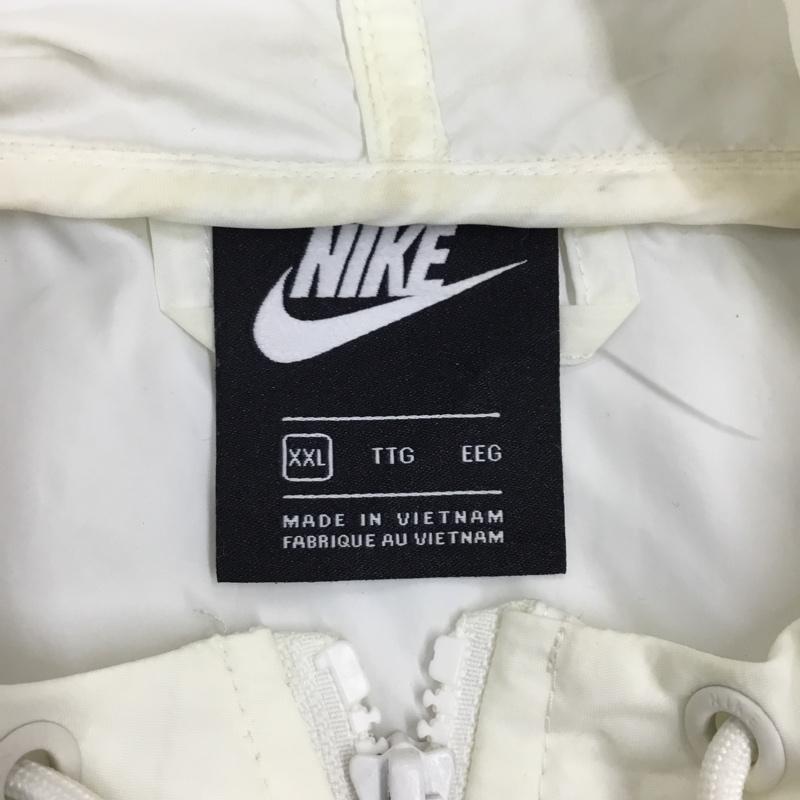 ナイキ NIKE ジャケット、上着 ジャンパー、ブルゾン cz0782-133 ウインドフルジップ ウィンドランナーフーディジャケット スポーツウェア XXL ロゴ、文字 マルチカラー / マルチカラー /  メンズ USED 古着 中古 10114624