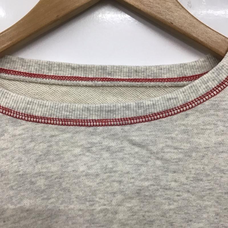 ハローサンフランシスコ HELLO.SANFRANCISCO カットソー 長袖 カットアウトフリルトップス CPZ1022106A0013 CIAOPANIC 無地 灰 / グレー /  レディース USED 古着 中古 10139987