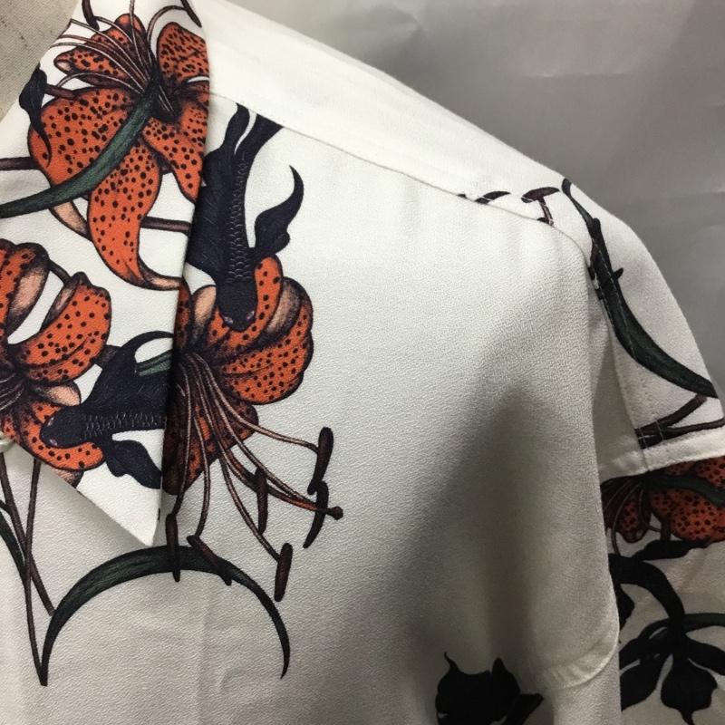 キャリー CALEE シャツ、ブラウス 半袖 オープンカラー M 花柄 マルチカラー / マルチカラー /  メンズ USED 古着 中古 10117215