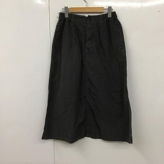マーガレットハウエル MARGARET HOWELL スカート ロングスカート 1 無地 チャコールグレー / チャコールグレー /  レディース USED 古着 中古 10129250