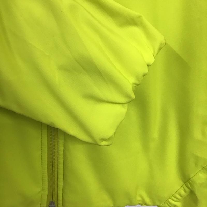 デサント DESCENTE ジャケット、上着 ジャンパー、ブルゾン L 無地 黄緑 / イエローグリーン /  メンズ USED 古着 中古 10145957